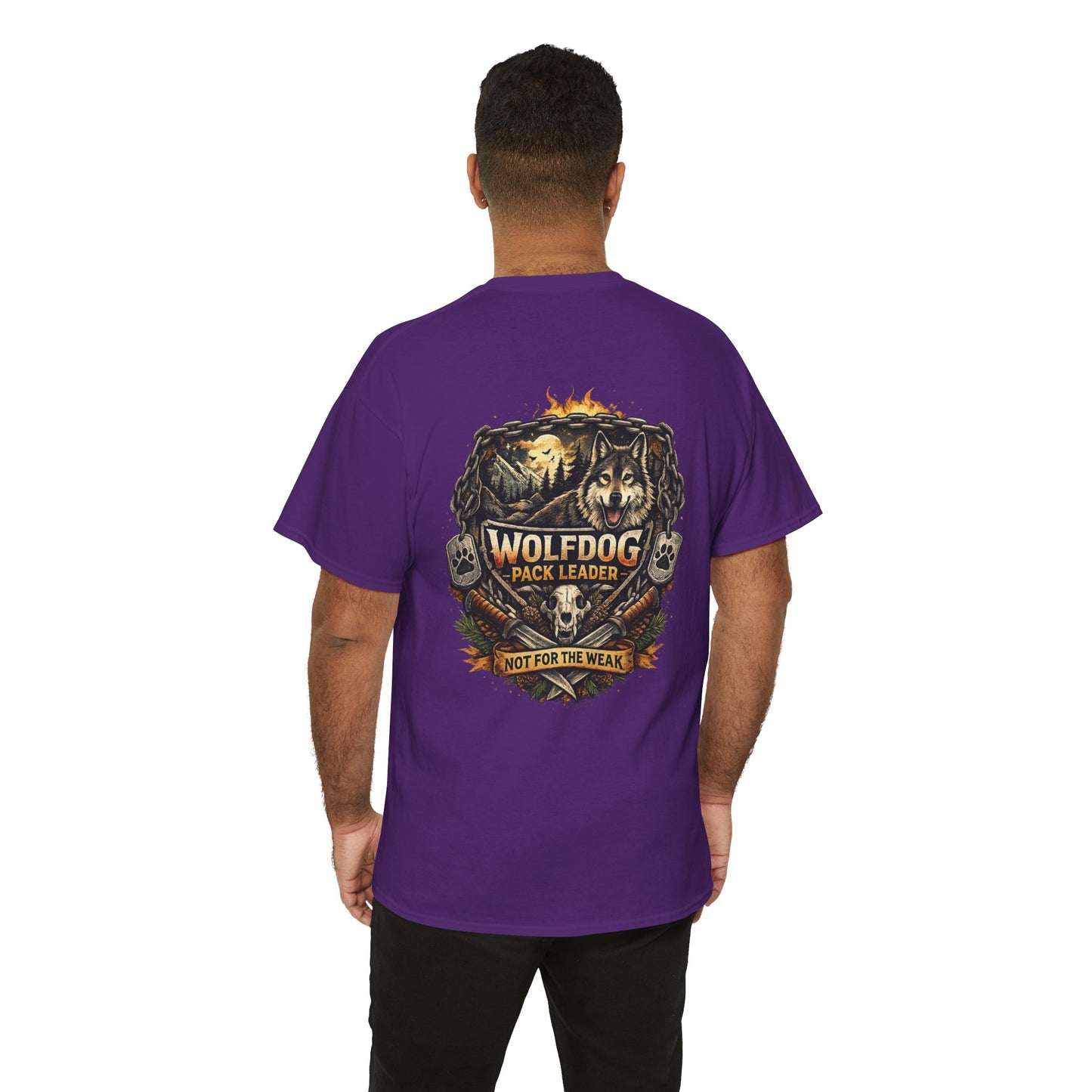 Wolfdog Pack Leader T-Shirt — 'Not For The Weak'