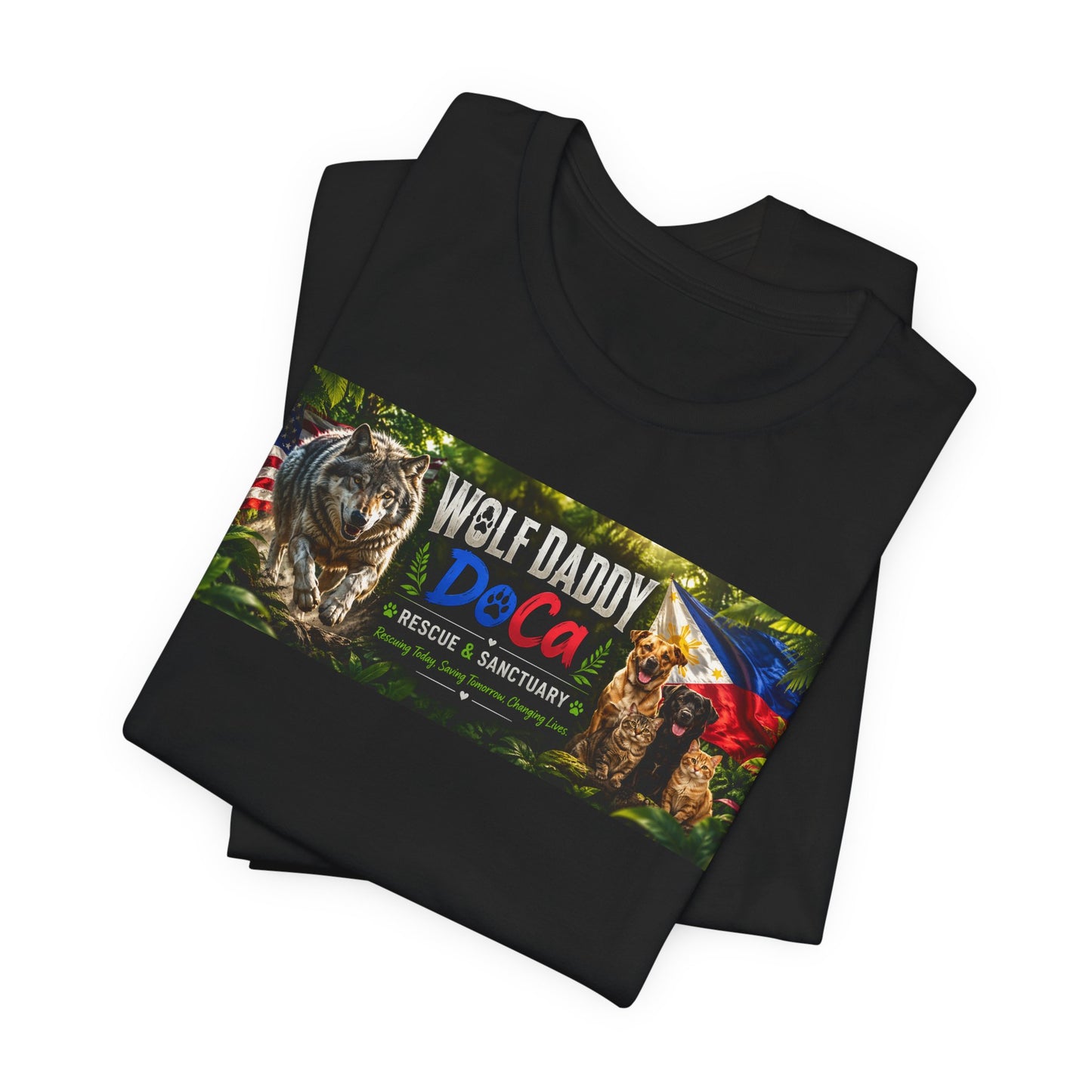 Wolf Daddy DeCa Graphic Tee —