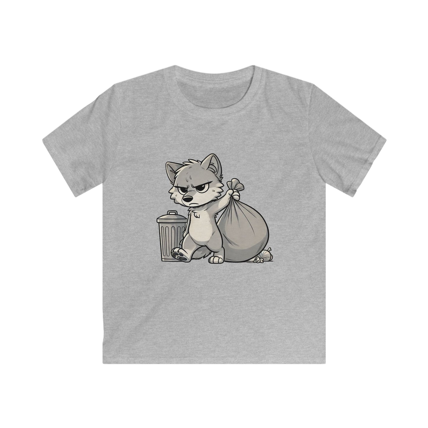 Grumpy Wolf Kid -Take out the trash!