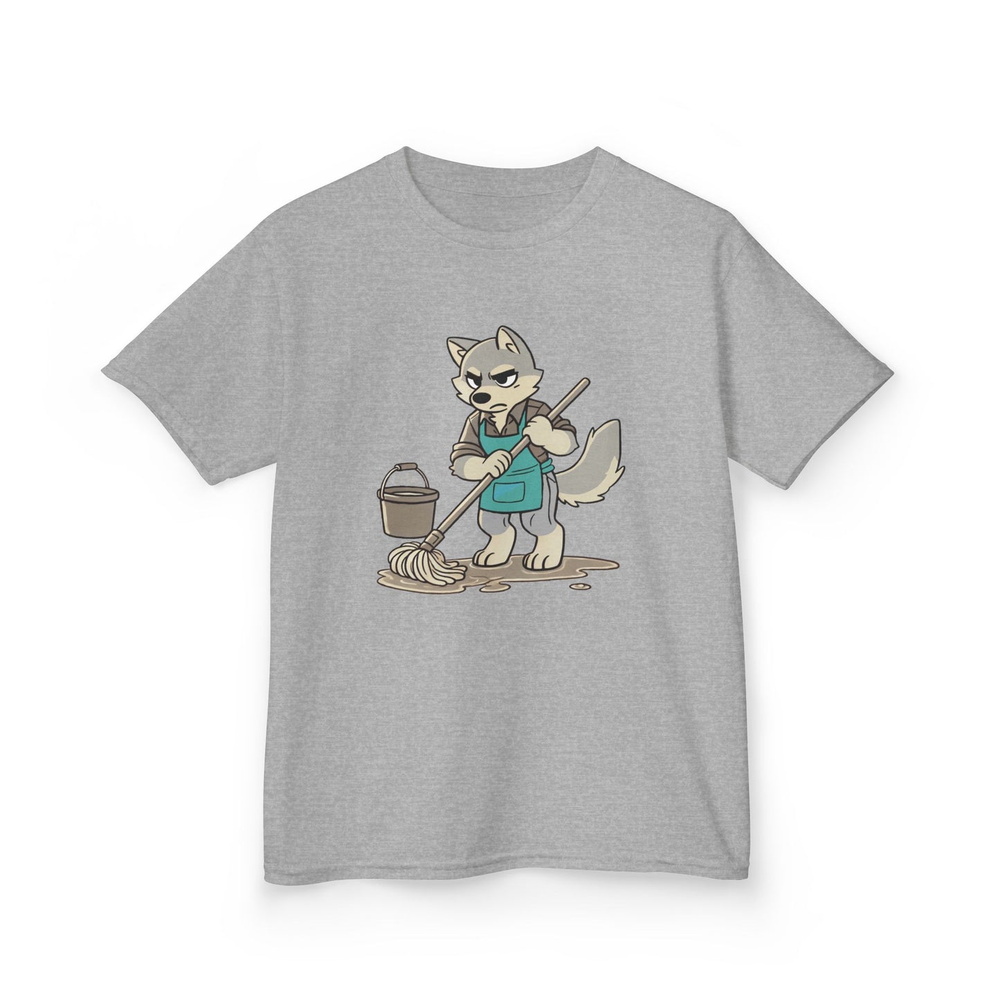 Grumpy Wolf Kid— Mop
