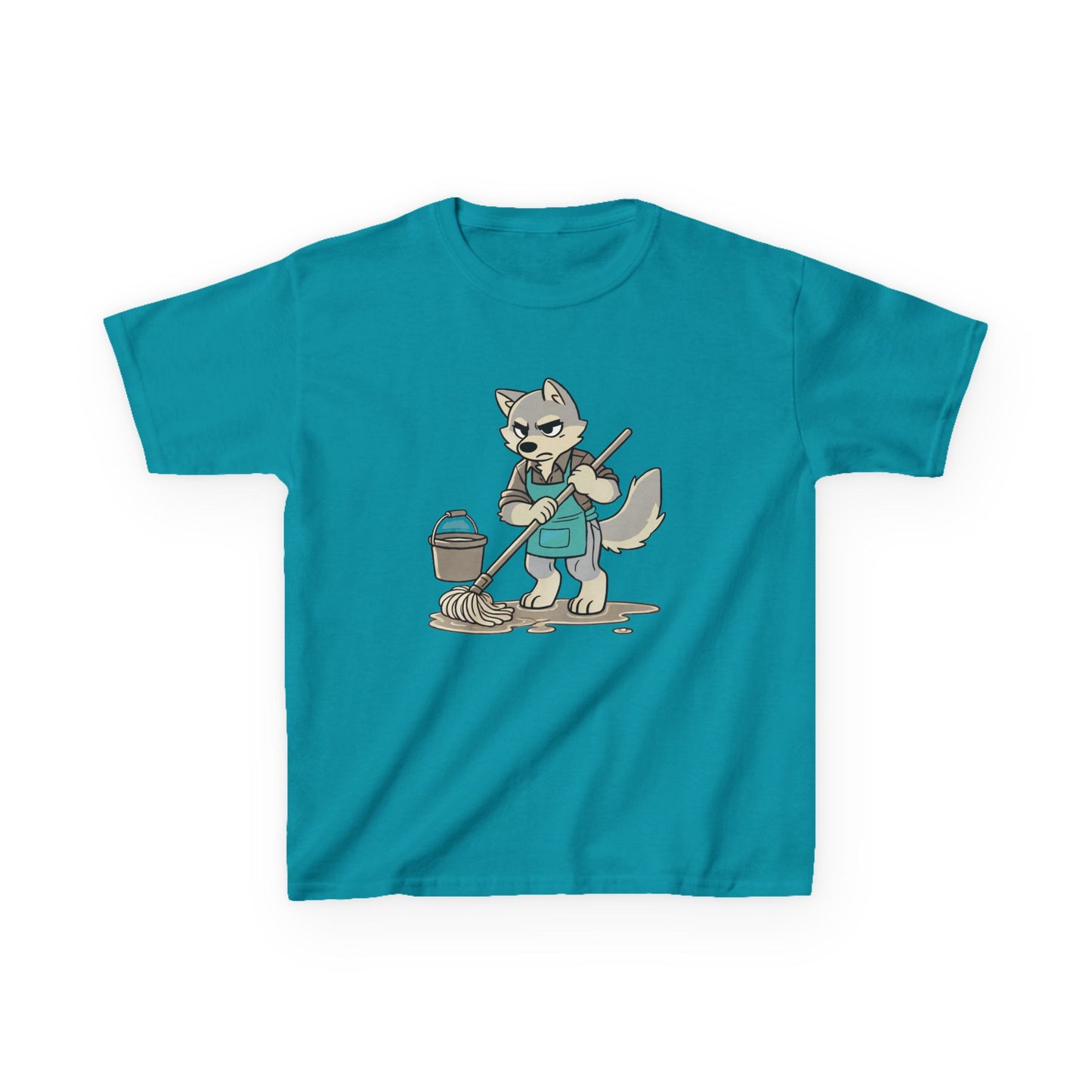 Grumpy Wolf Kid— Mop