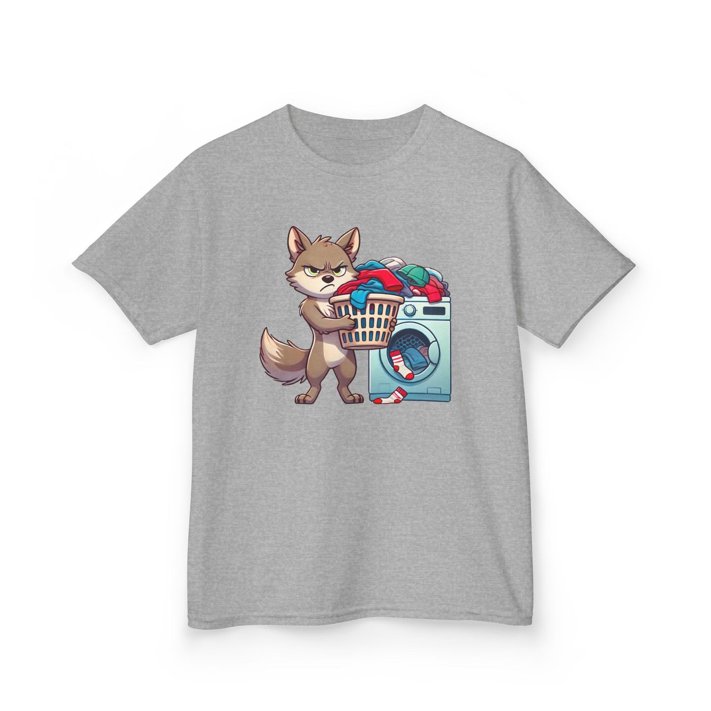 Grumpy Wolf Kid-Laundry