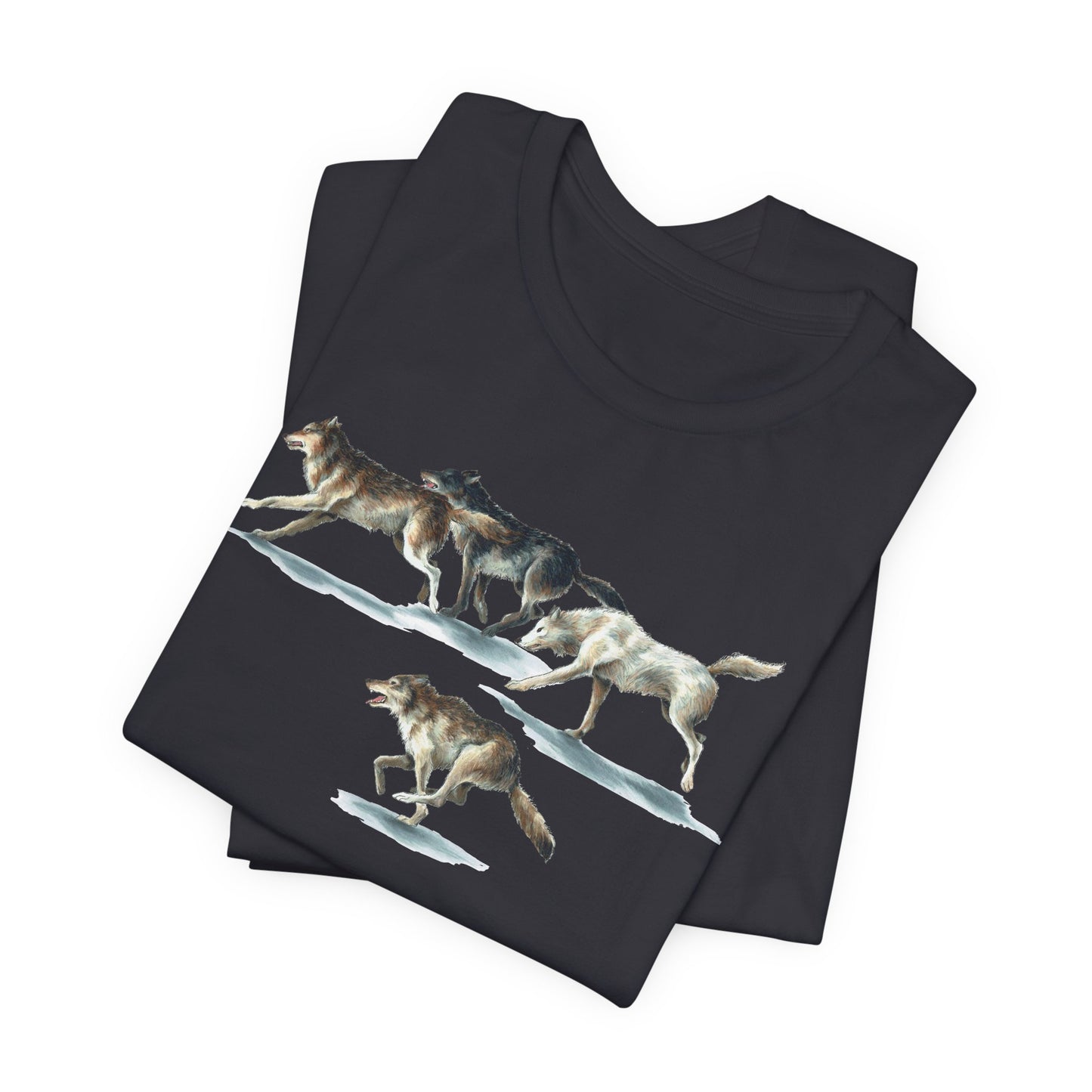 Running Wolves T‑Shirt