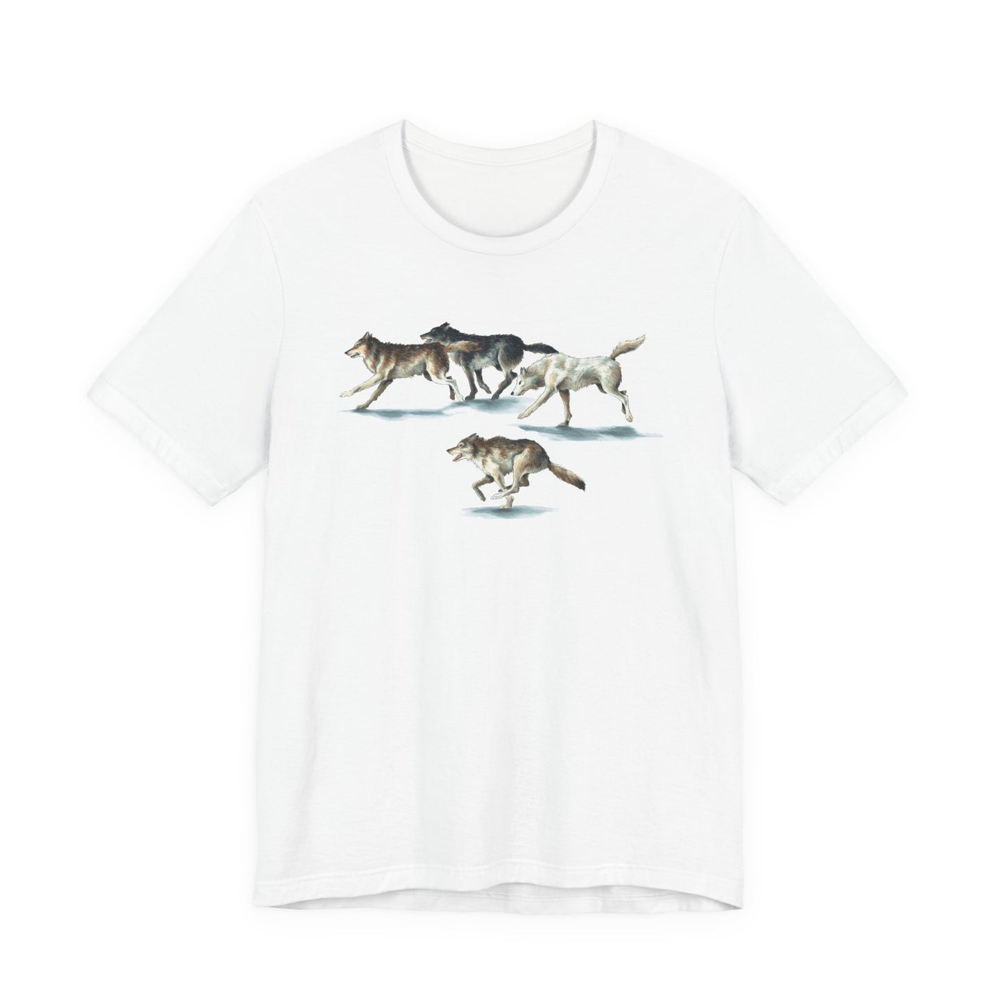 Running Wolves T‑Shirt