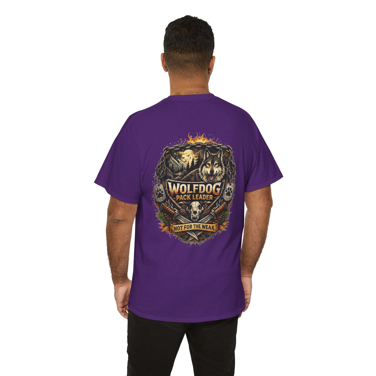 Wolfdog Pack Leader T-Shirt — 'Not For The Weak'