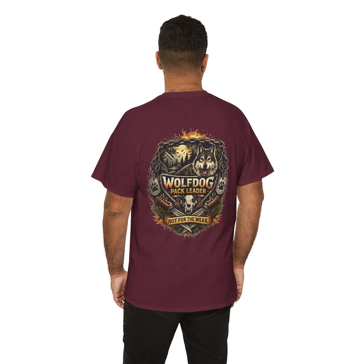 Wolfdog Pack Leader T-Shirt — 'Not For The Weak'
