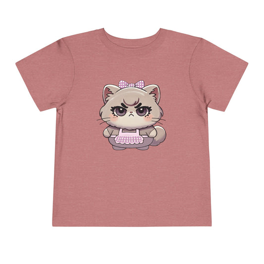 Grumpy kitty - Toddler Tee