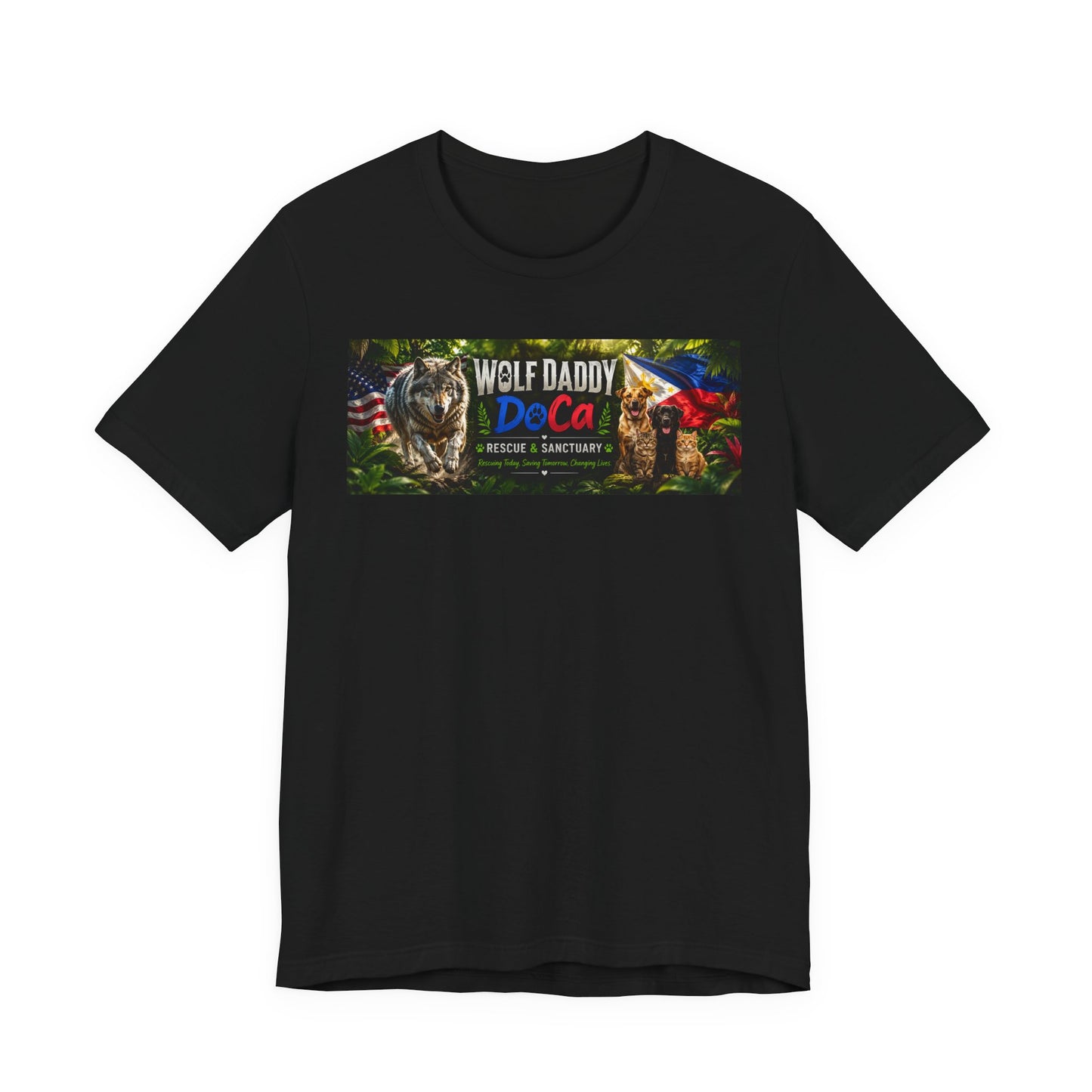 Wolf Daddy DeCa Graphic Tee —