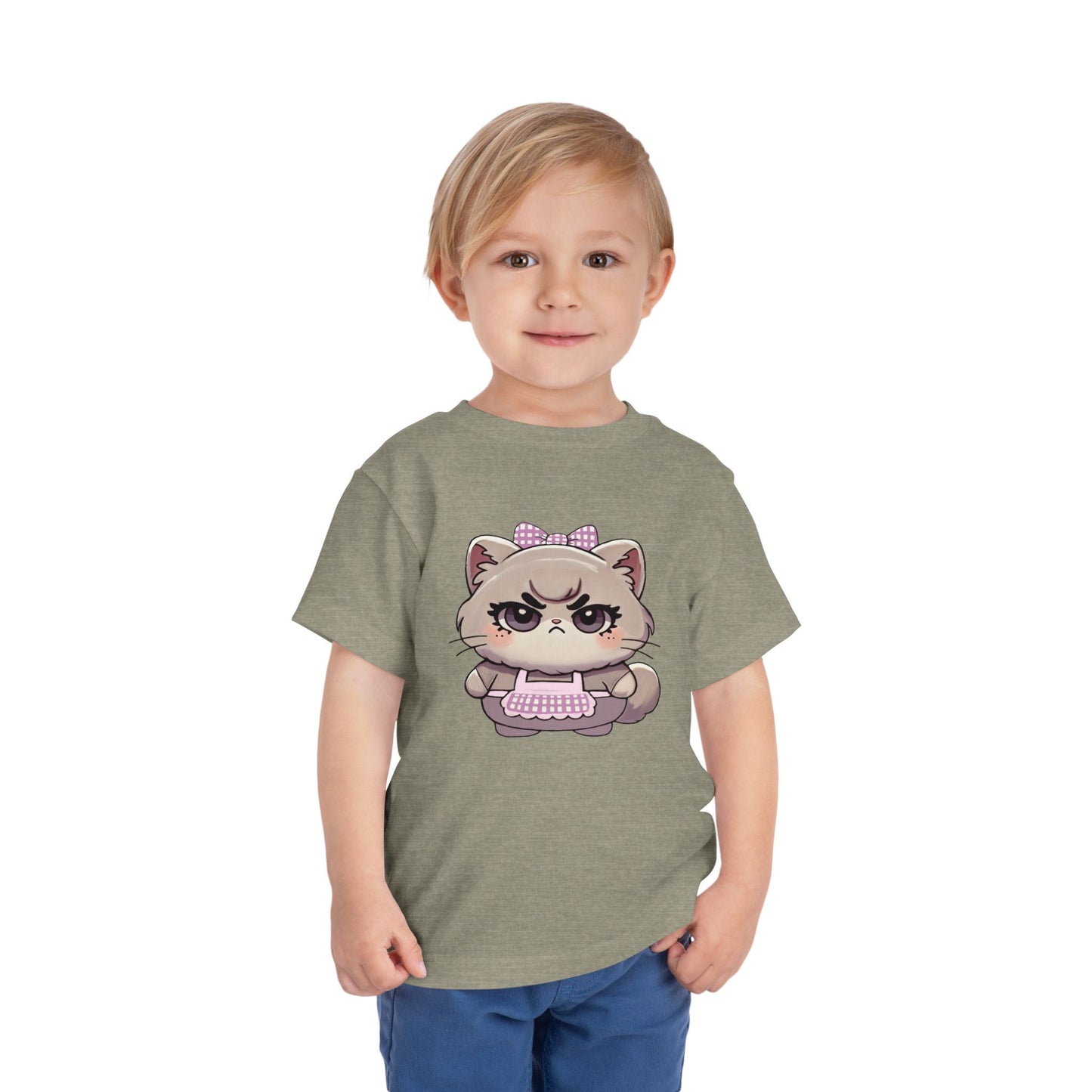Grumpy kitty - Toddler Tee