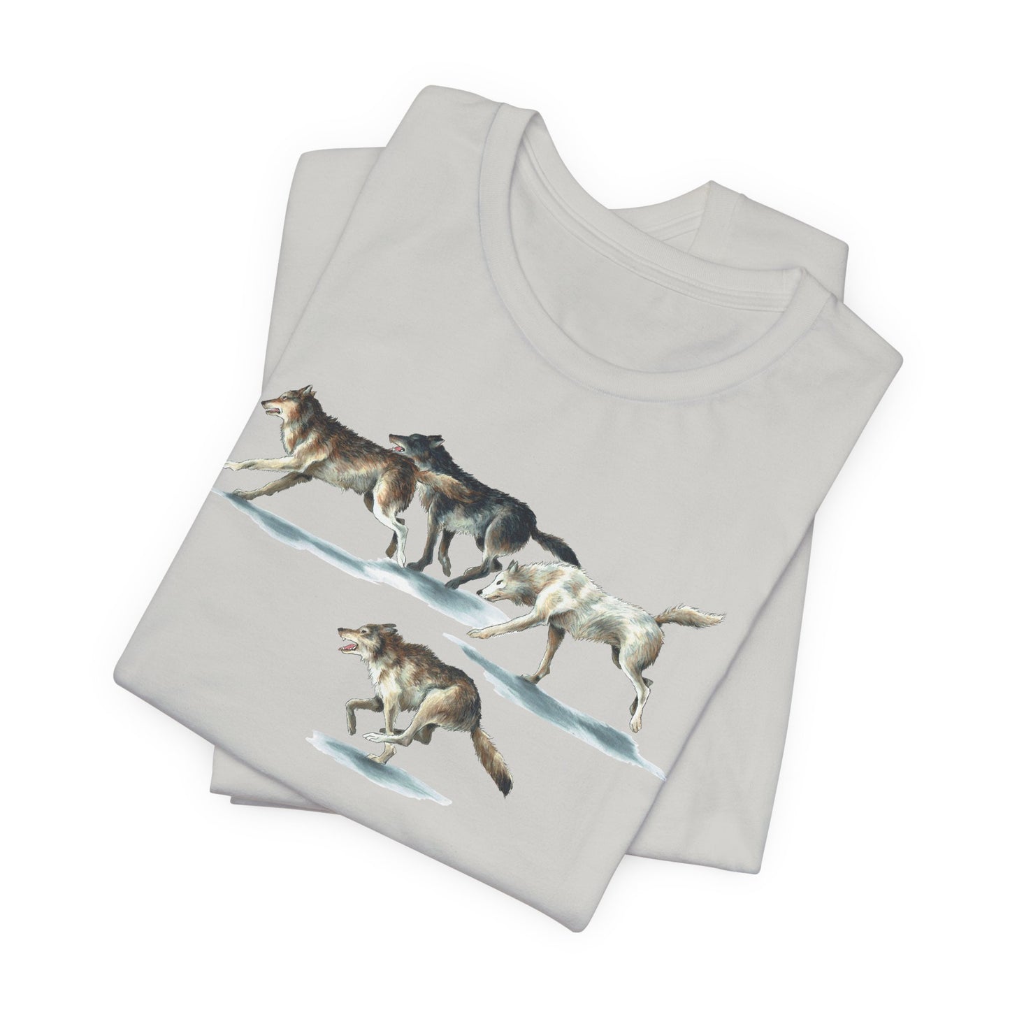 Running Wolves T‑Shirt