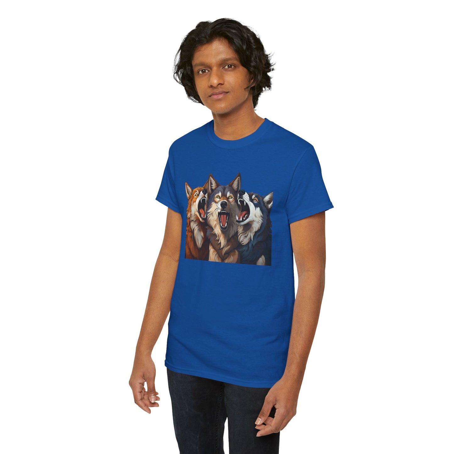 SINGING TRIO of WOLVES - T SHIRT