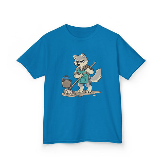 Grumpy Wolf Kid— Mop