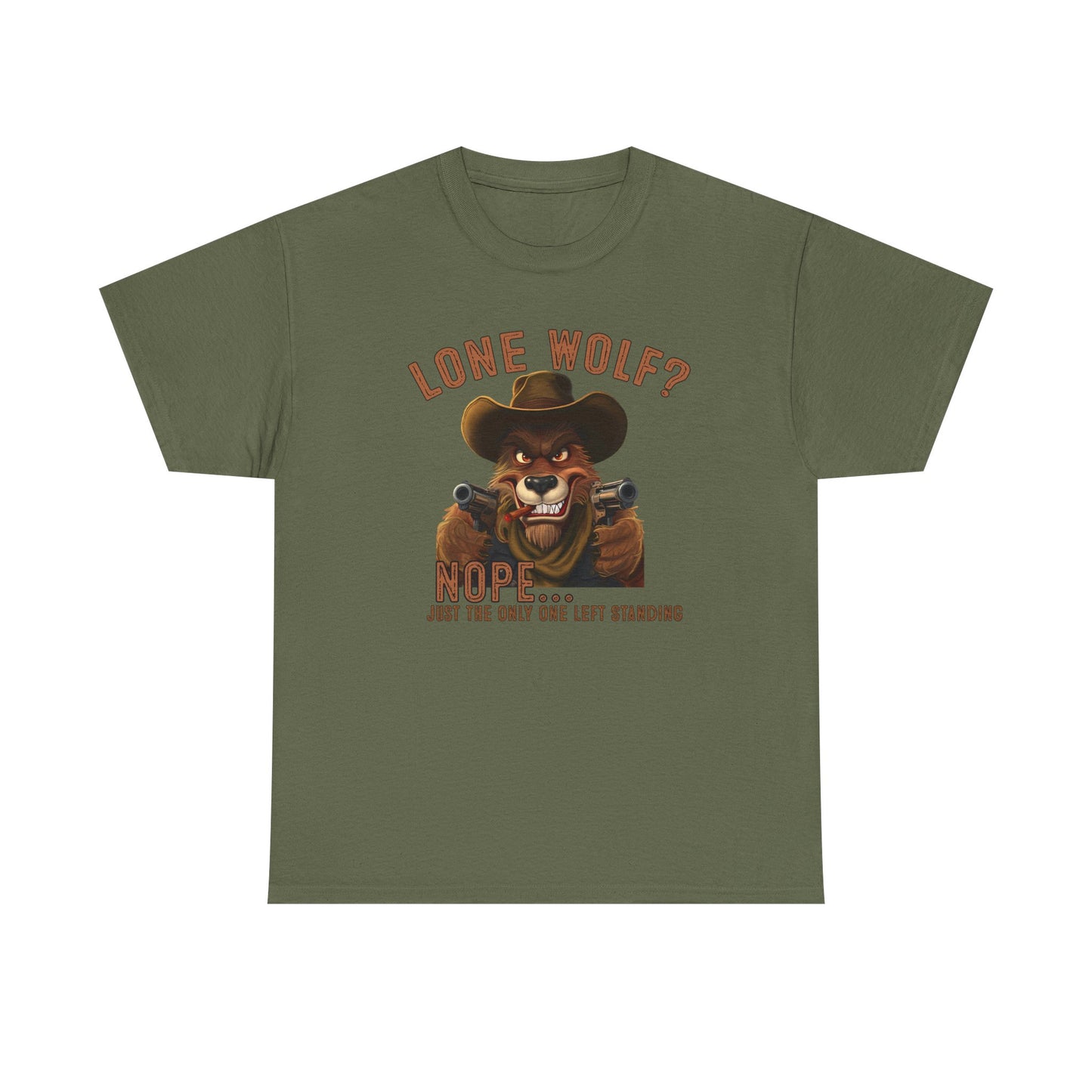 Lone Wolf? Nope — Wolf Graphic Tee