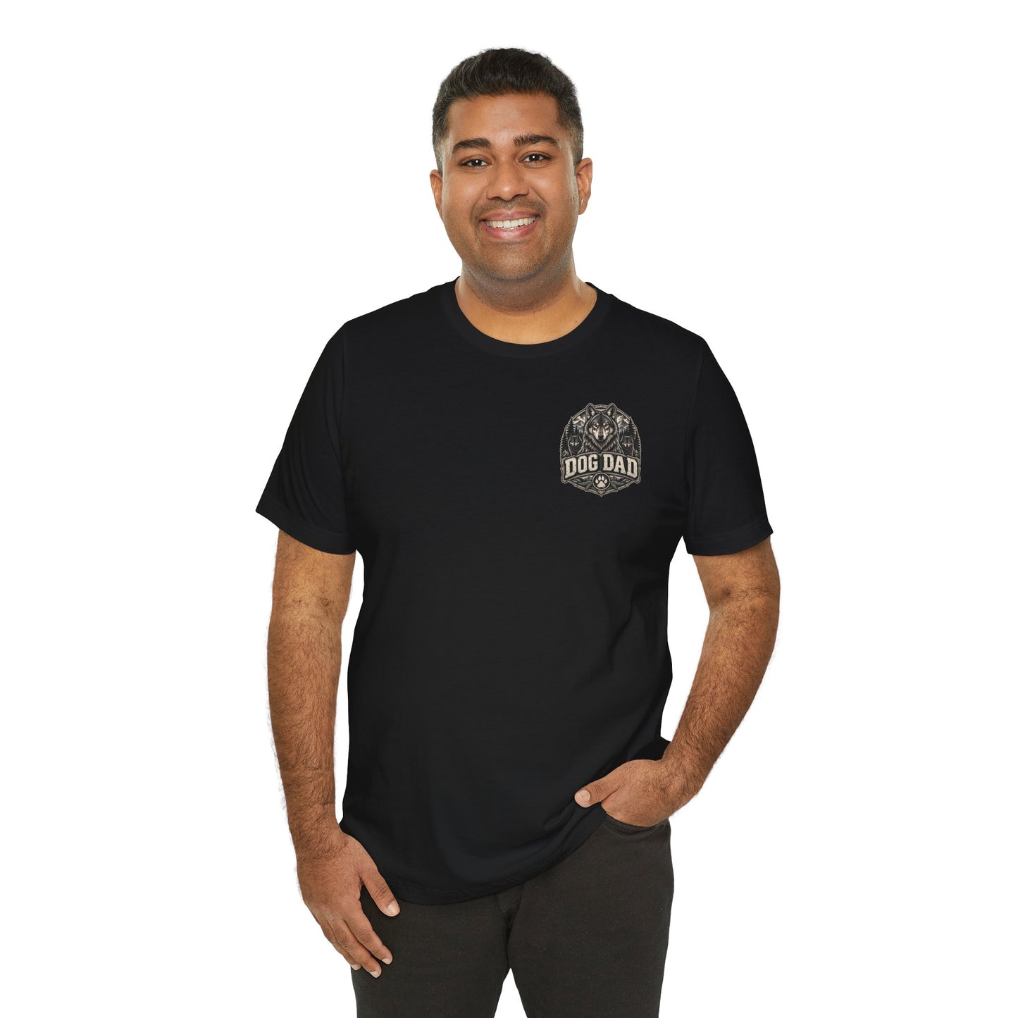 Old Wolf Still Dangerous T‑Shirt – 'Dog Dad' Graphic Tee