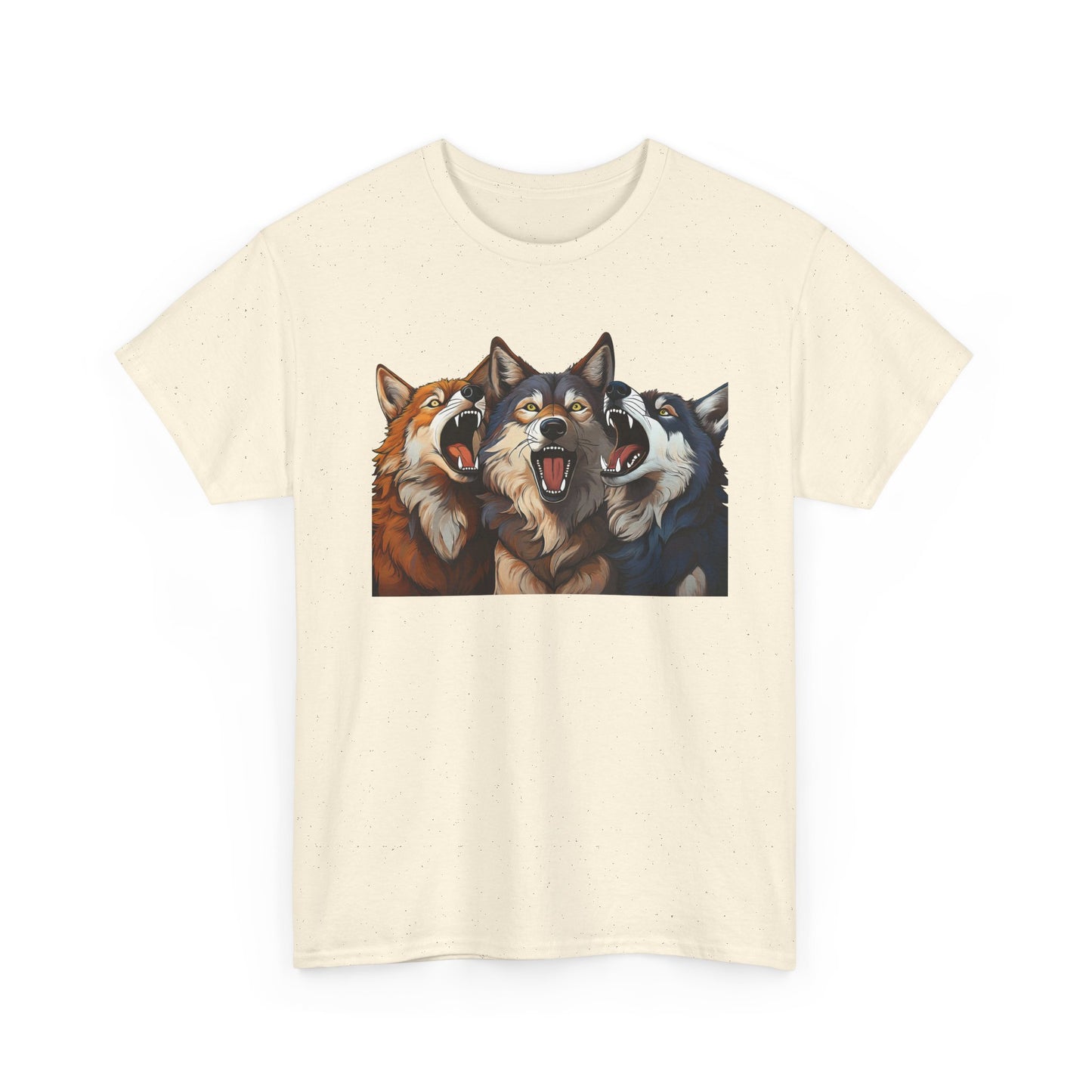 SINGING TRIO of WOLVES - T SHIRT
