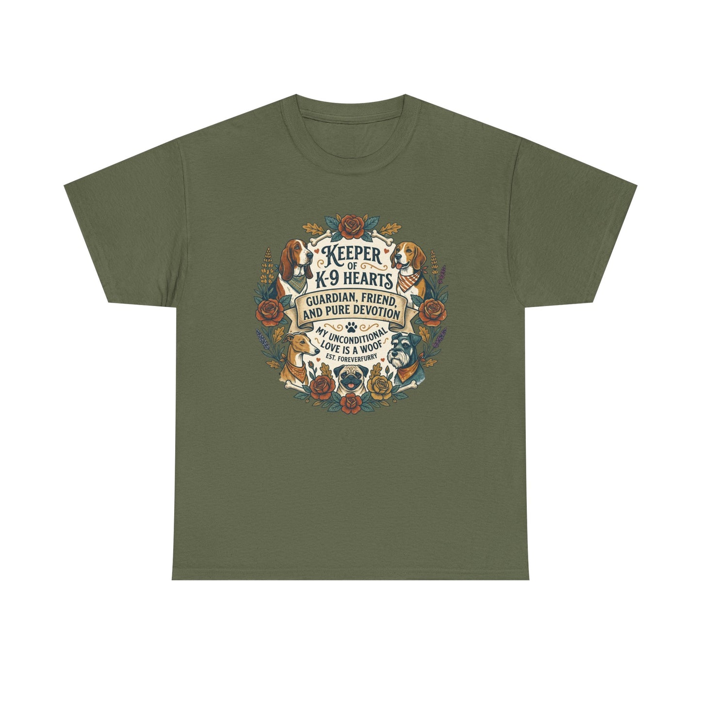 Keeper of K-9 Hearts T-Shirt