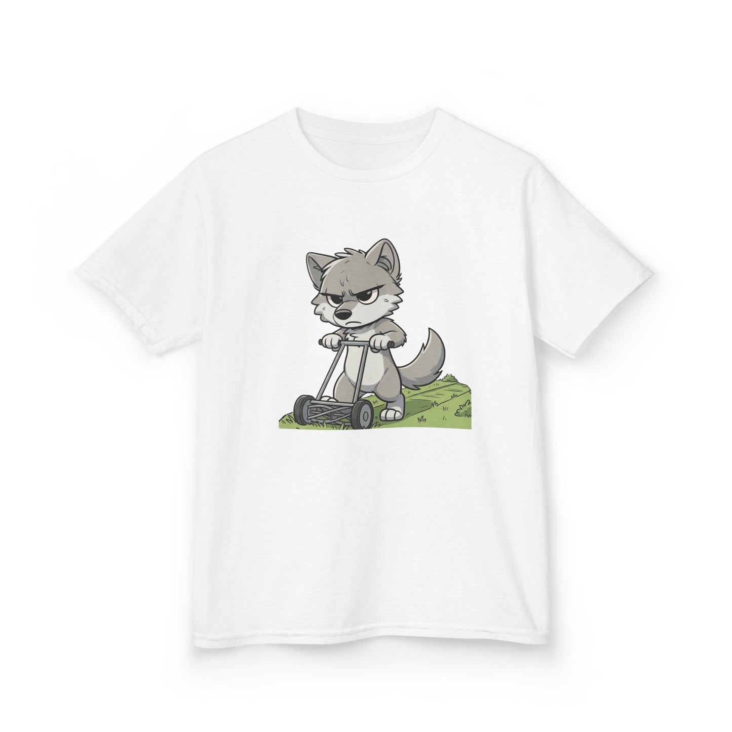 Grumpy Wolf Kid—Mow the Lawn
