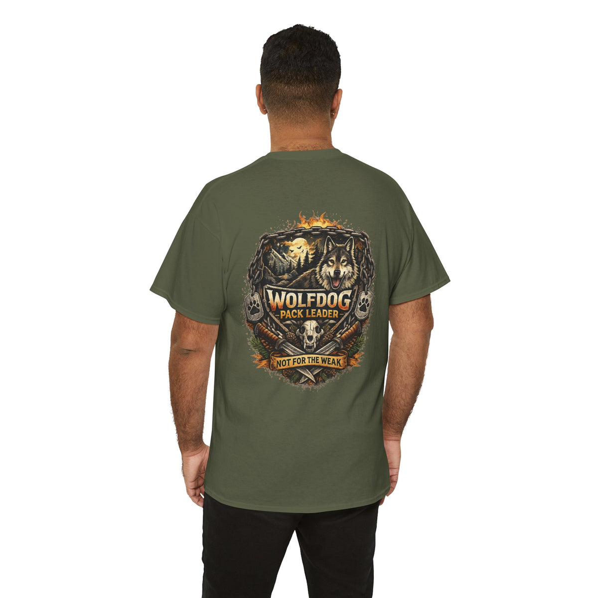 Wolfdog Pack Leader T-Shirt — 'Not For The Weak'