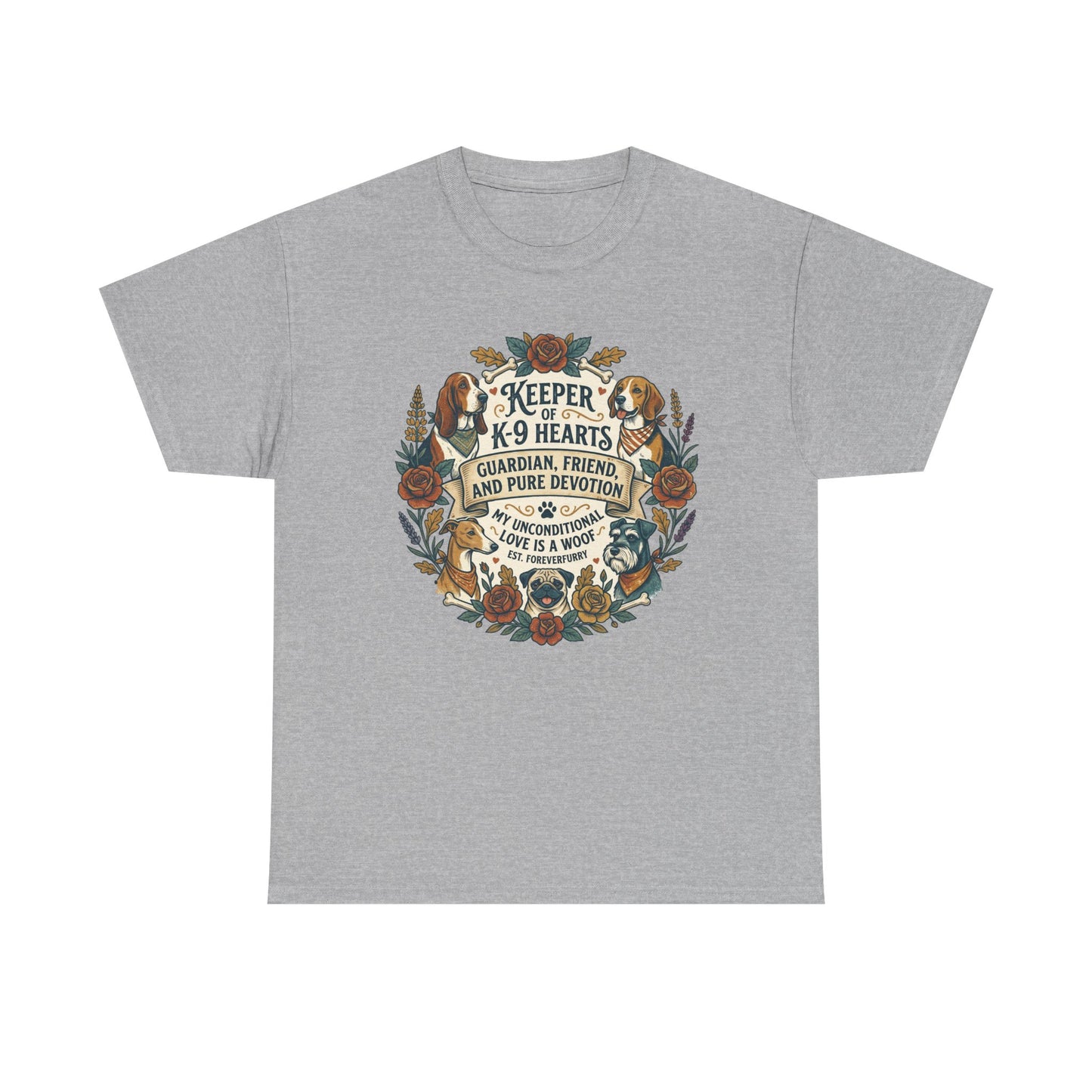 Keeper of K-9 Hearts T-Shirt