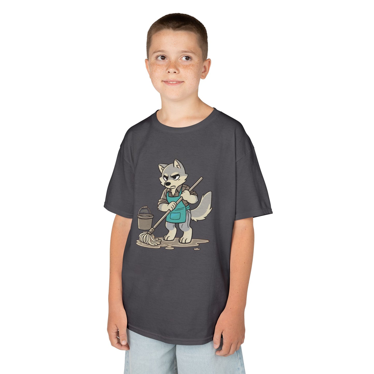 Grumpy Wolf Kid— Mop