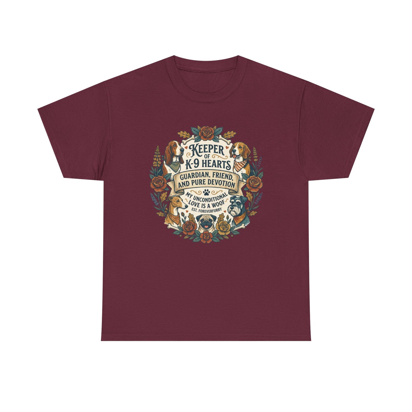 Keeper of K-9 Hearts T-Shirt