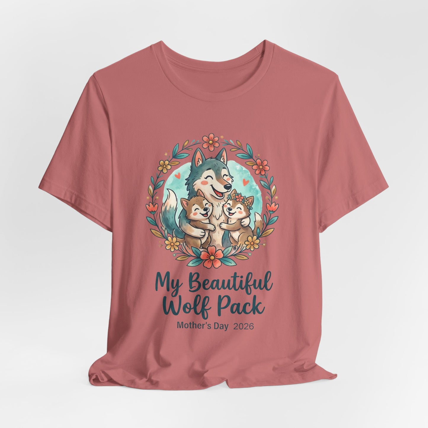 My Beautiful Wolf Pack T-Shirt – Mother's Day  Tee