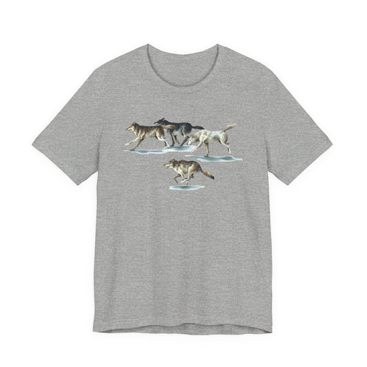 Running Wolves T‑Shirt