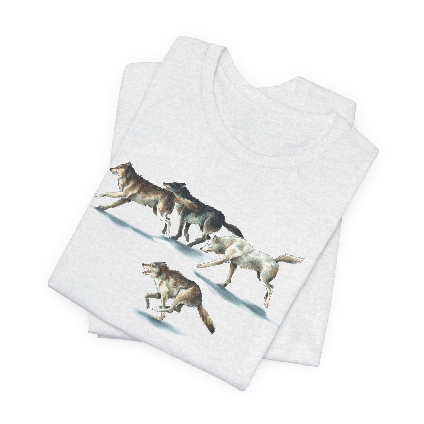 Running Wolves T‑Shirt