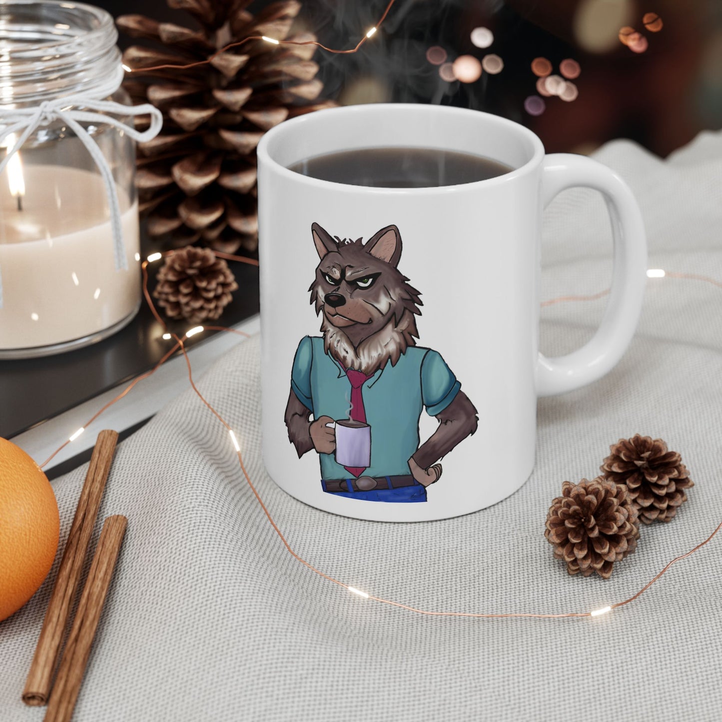 CORPORATE WOLF COFFEE MUG