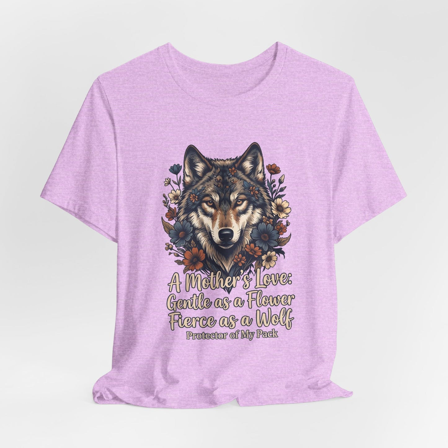 Wolf Mom T-Shirt — “A Mother’s Love: