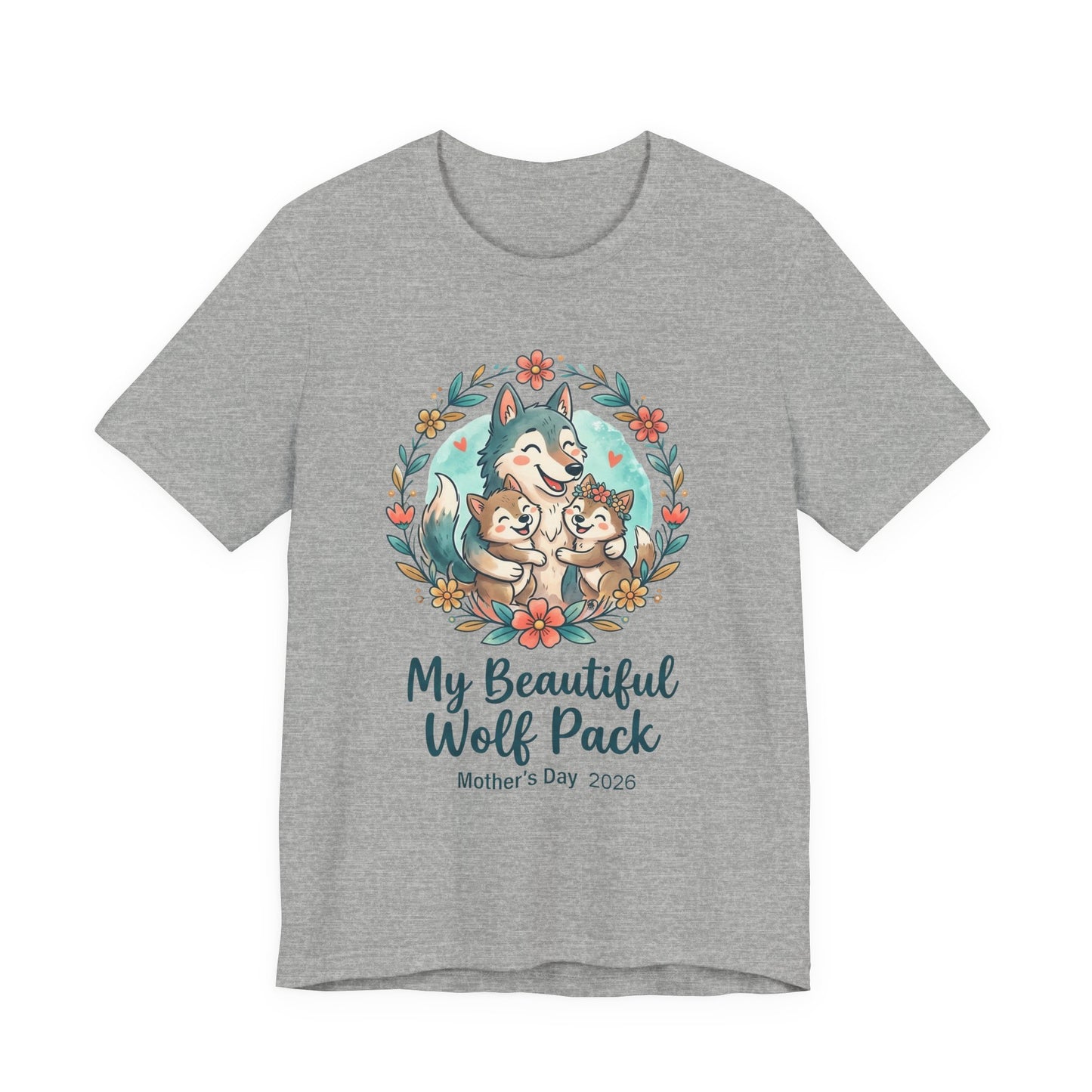 My Beautiful Wolf Pack T-Shirt – Mother's Day  Tee