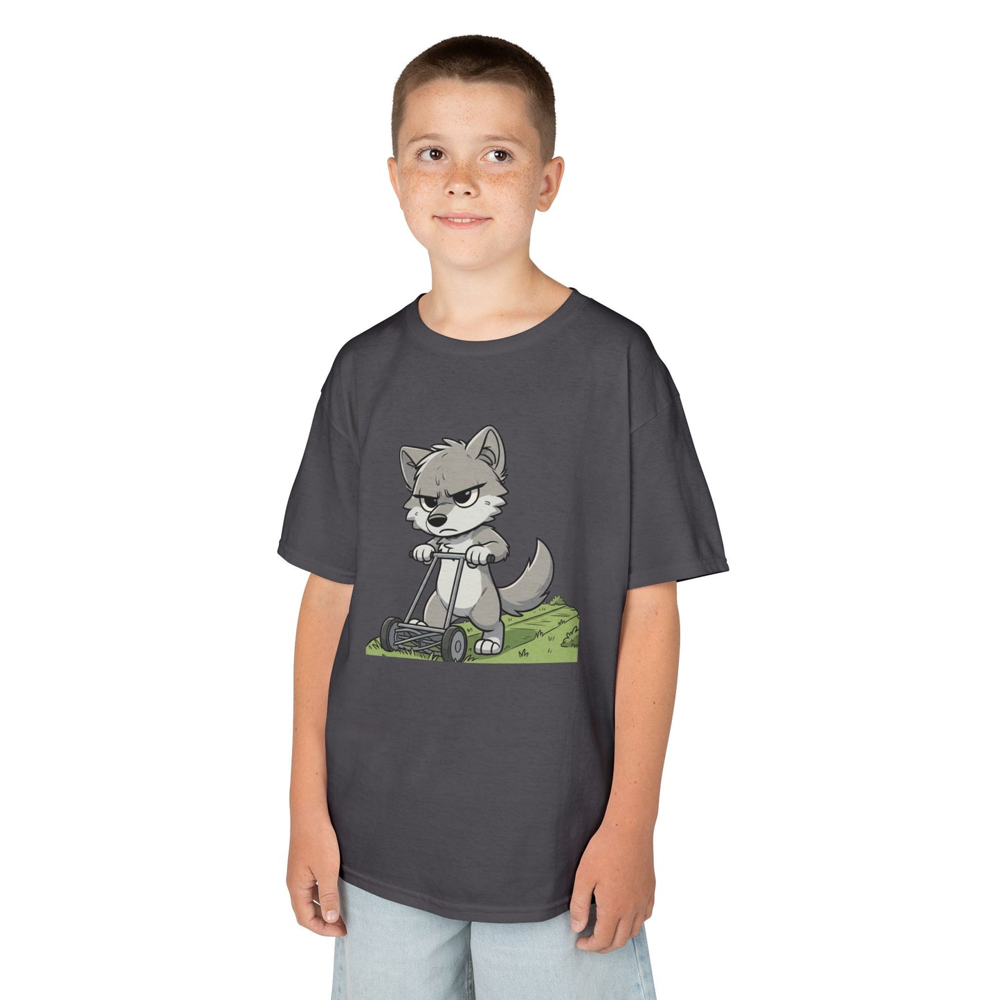 Grumpy Wolf Kid—Mow the Lawn