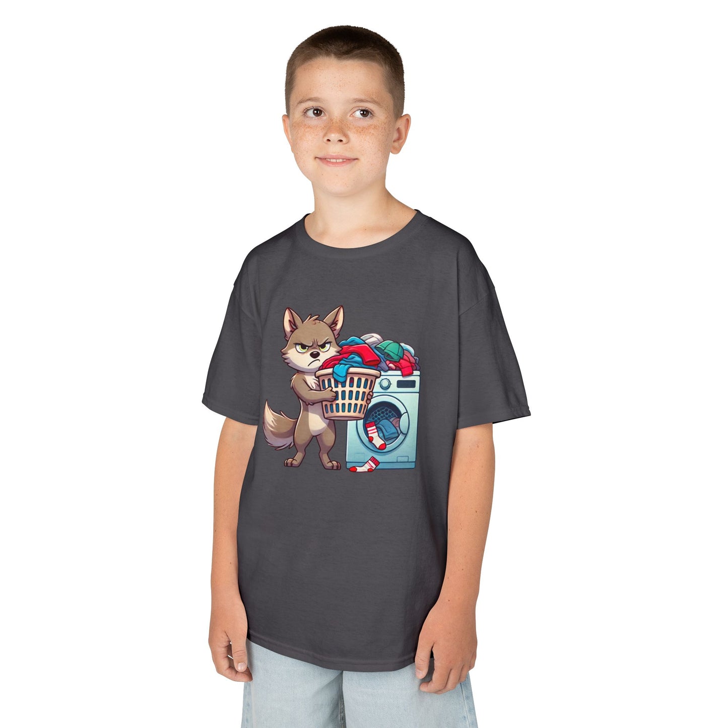 Grumpy Wolf Kid-Laundry