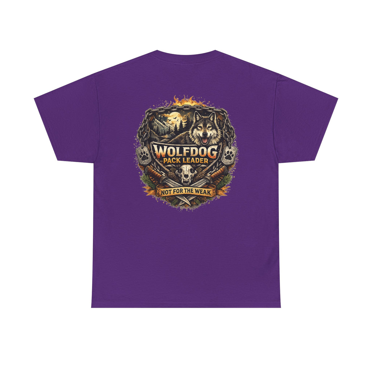 Wolfdog Pack Leader T-Shirt — 'Not For The Weak'