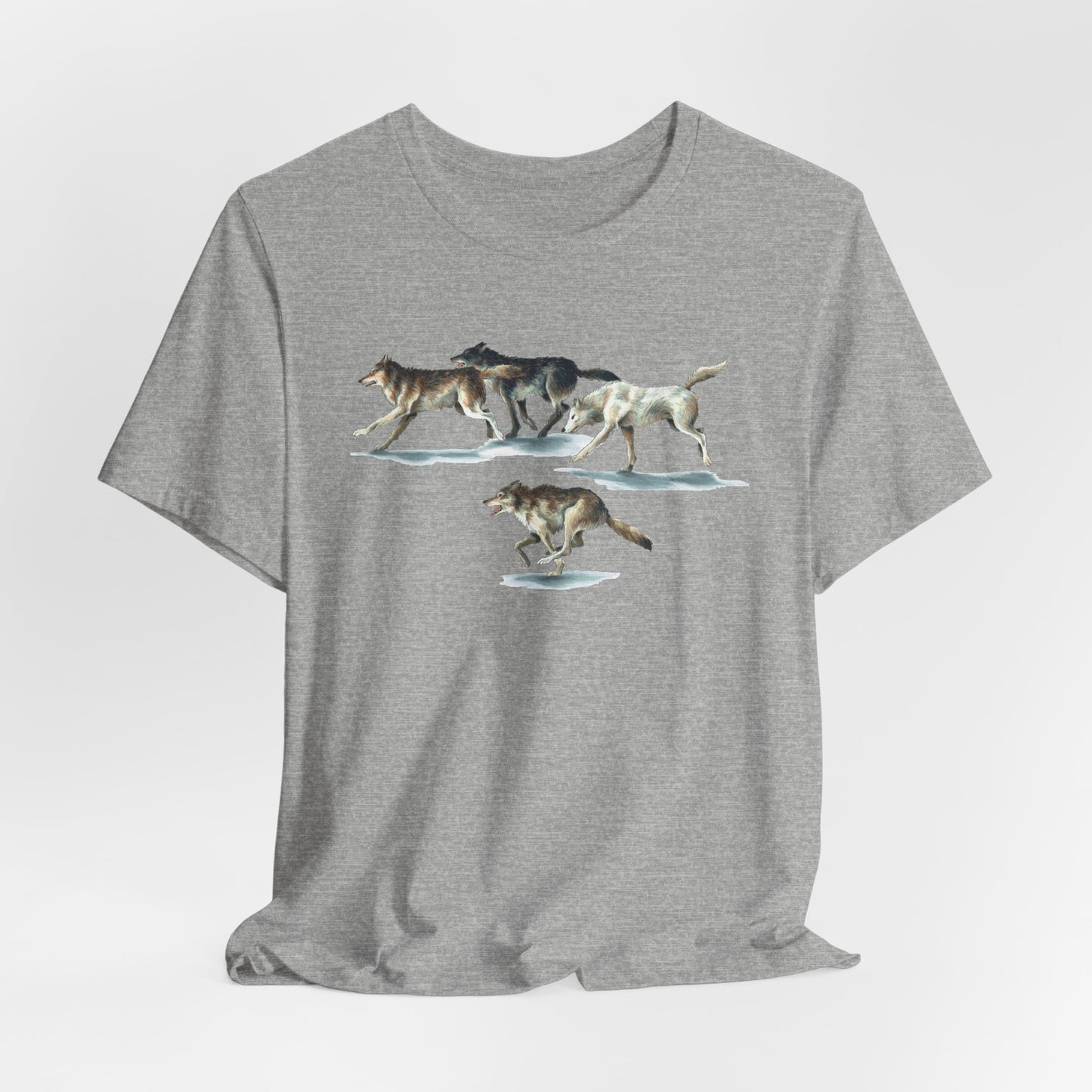 Running Wolves T‑Shirt