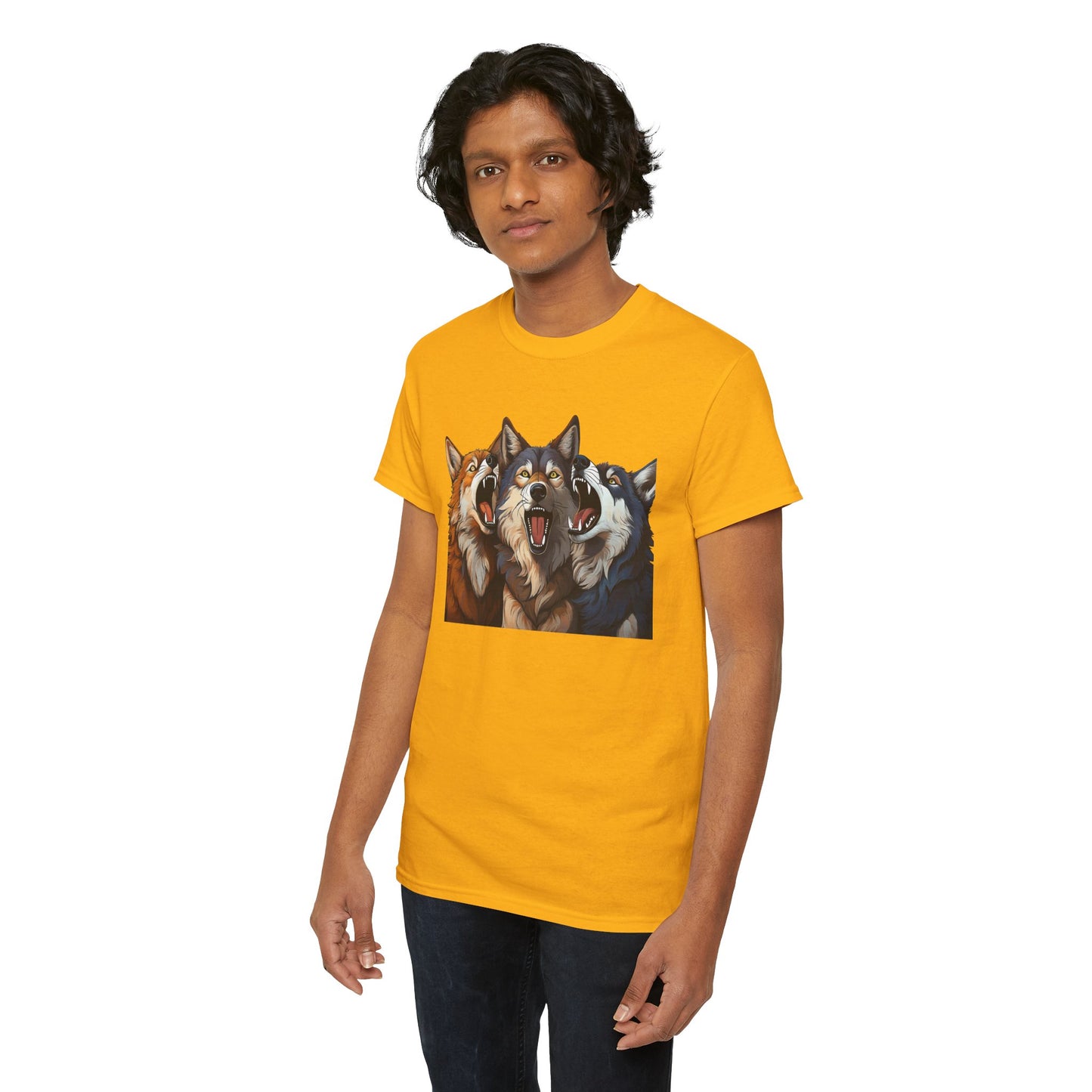SINGING TRIO of WOLVES - T SHIRT