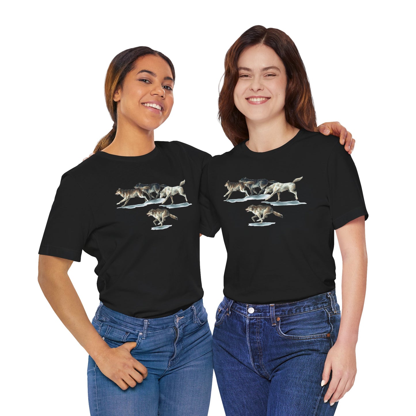 Running Wolves T‑Shirt