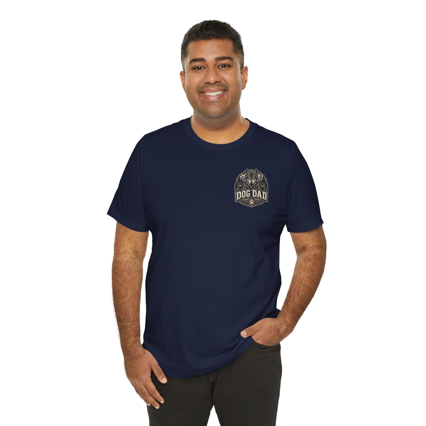 Old Wolf Still Dangerous T‑Shirt – 'Dog Dad' Graphic Tee