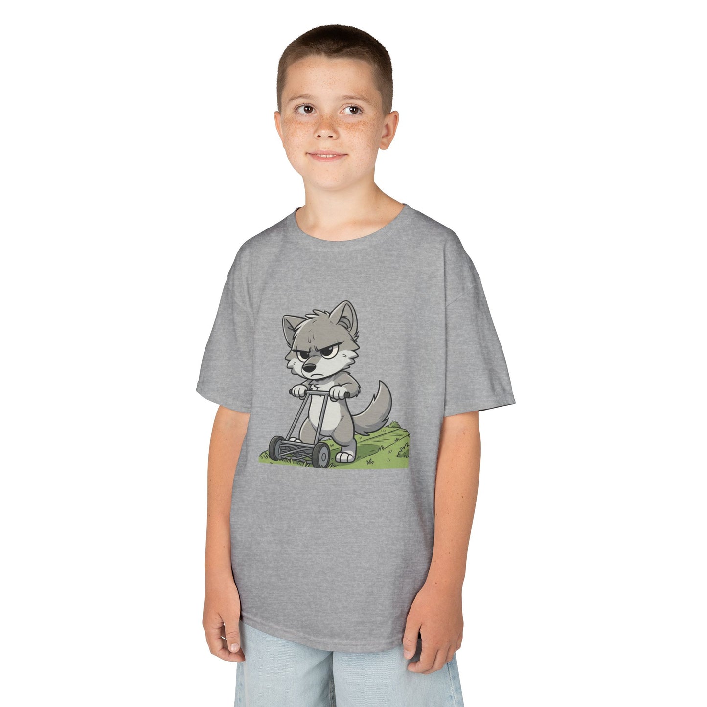 Grumpy Wolf Kid—Mow the Lawn
