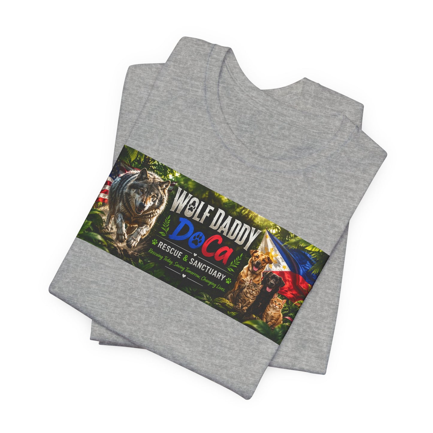 Wolf Daddy DeCa Graphic Tee —