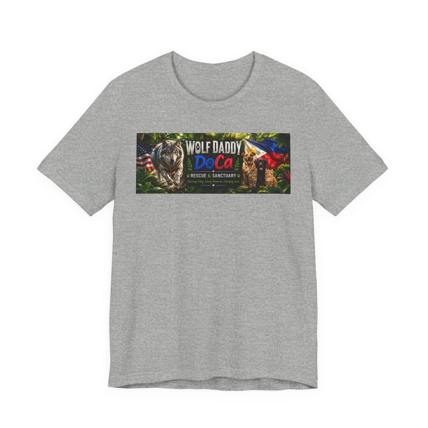 Wolf Daddy DeCa Graphic Tee —