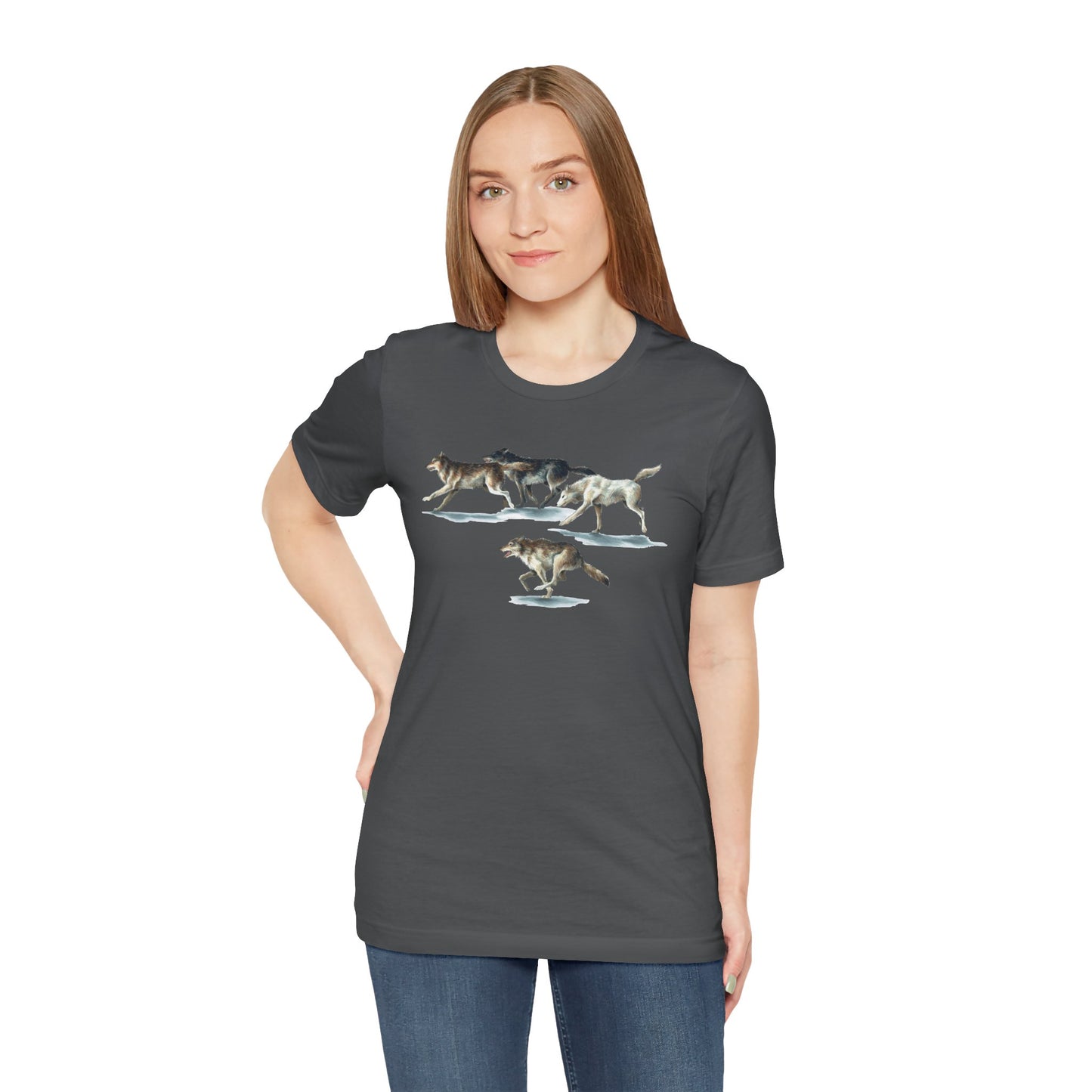Running Wolves T‑Shirt