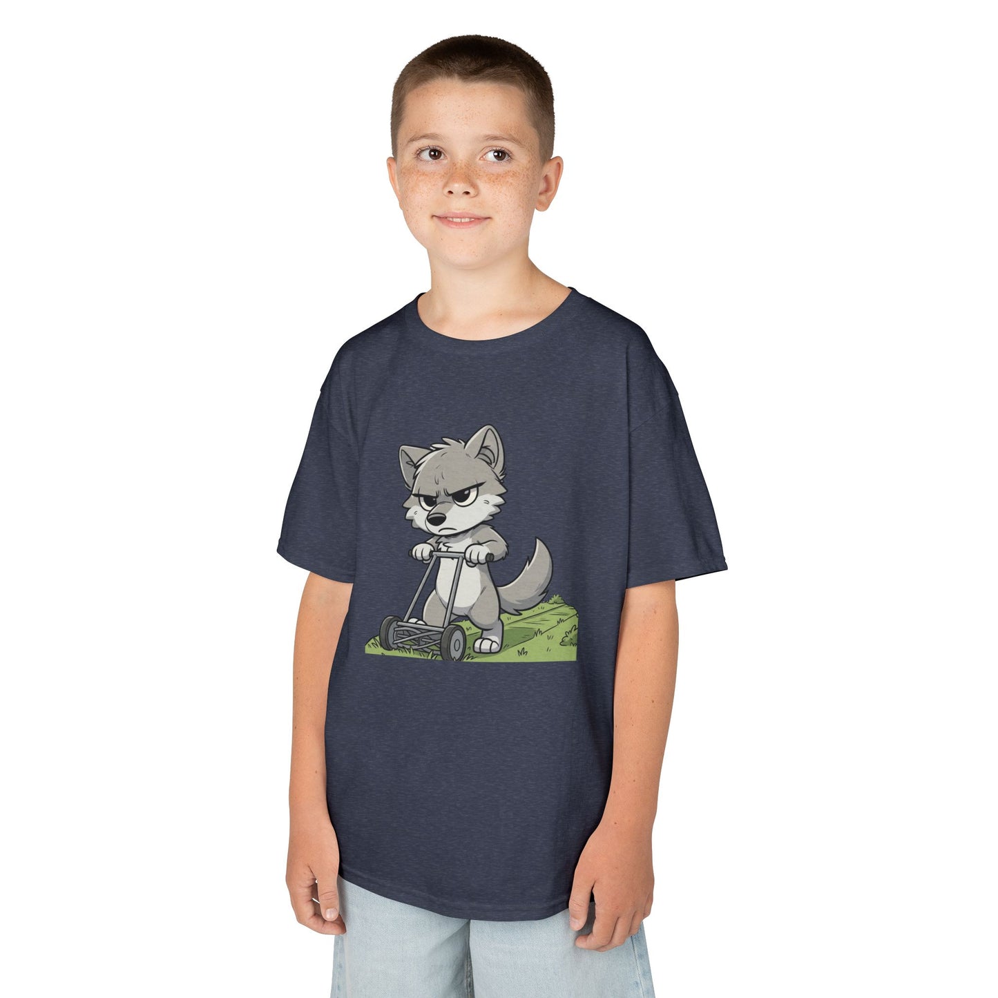 Grumpy Wolf Kid—Mow the Lawn