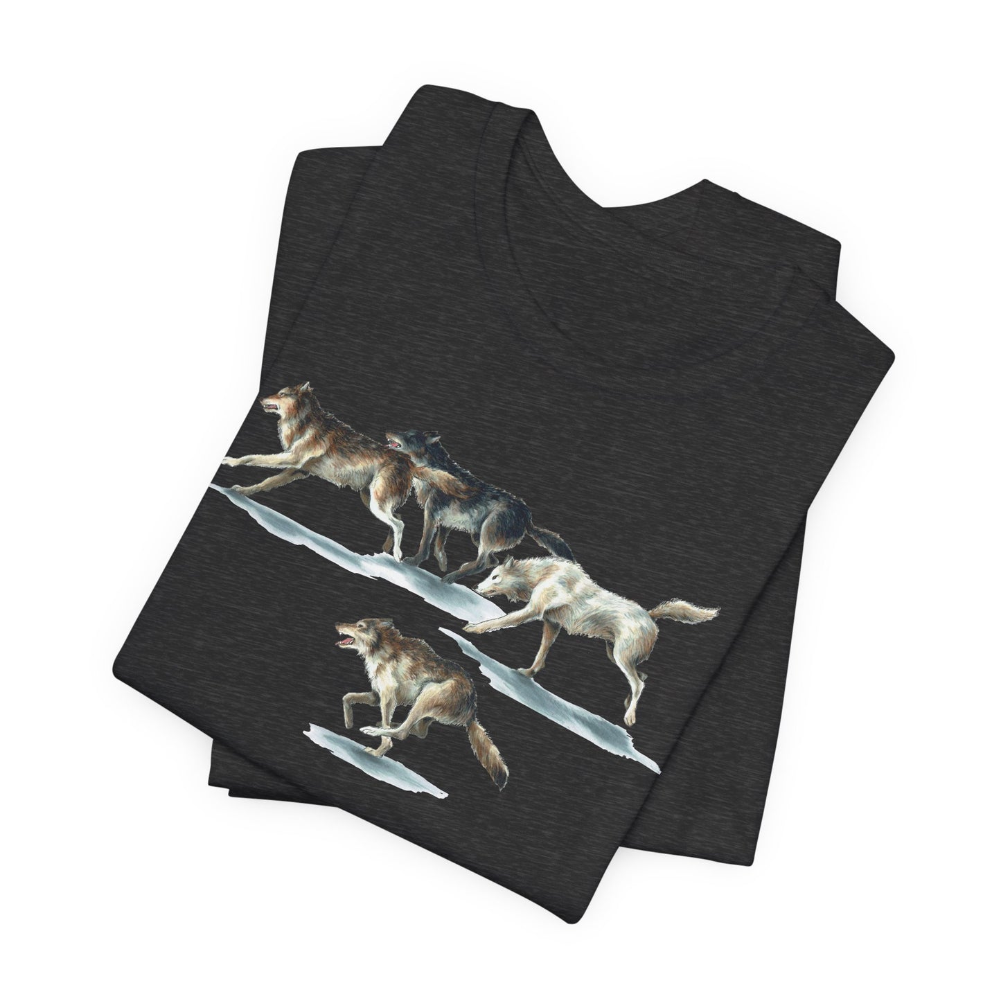 Running Wolves T‑Shirt