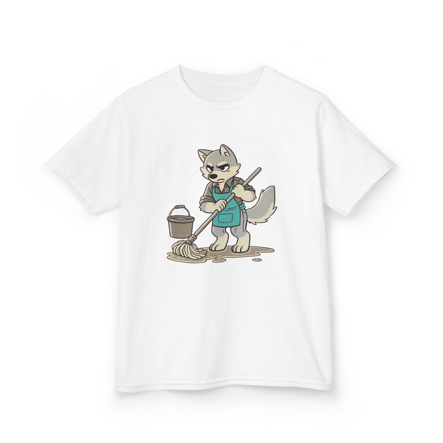 Grumpy Wolf Kid— Mop