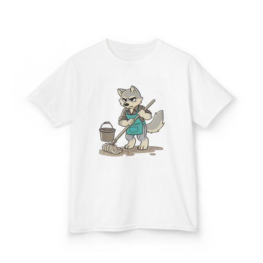 Grumpy Wolf Kid— Mop