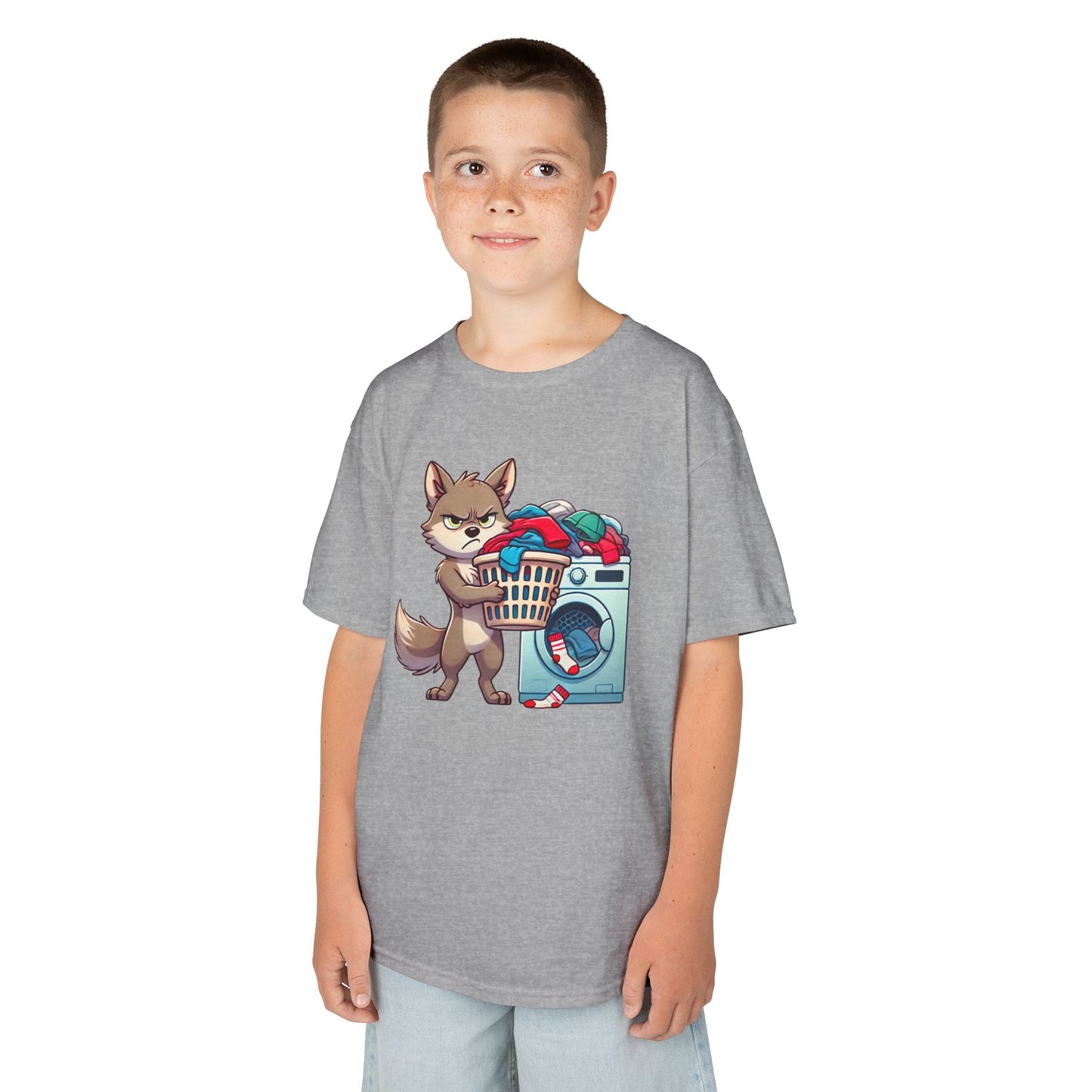 Grumpy Wolf Kid-Laundry
