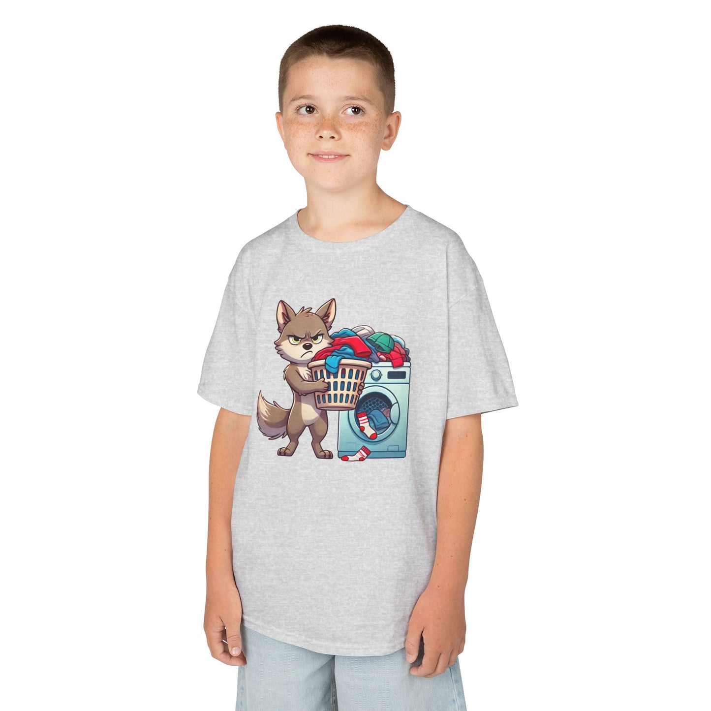 Grumpy Wolf Kid-Laundry