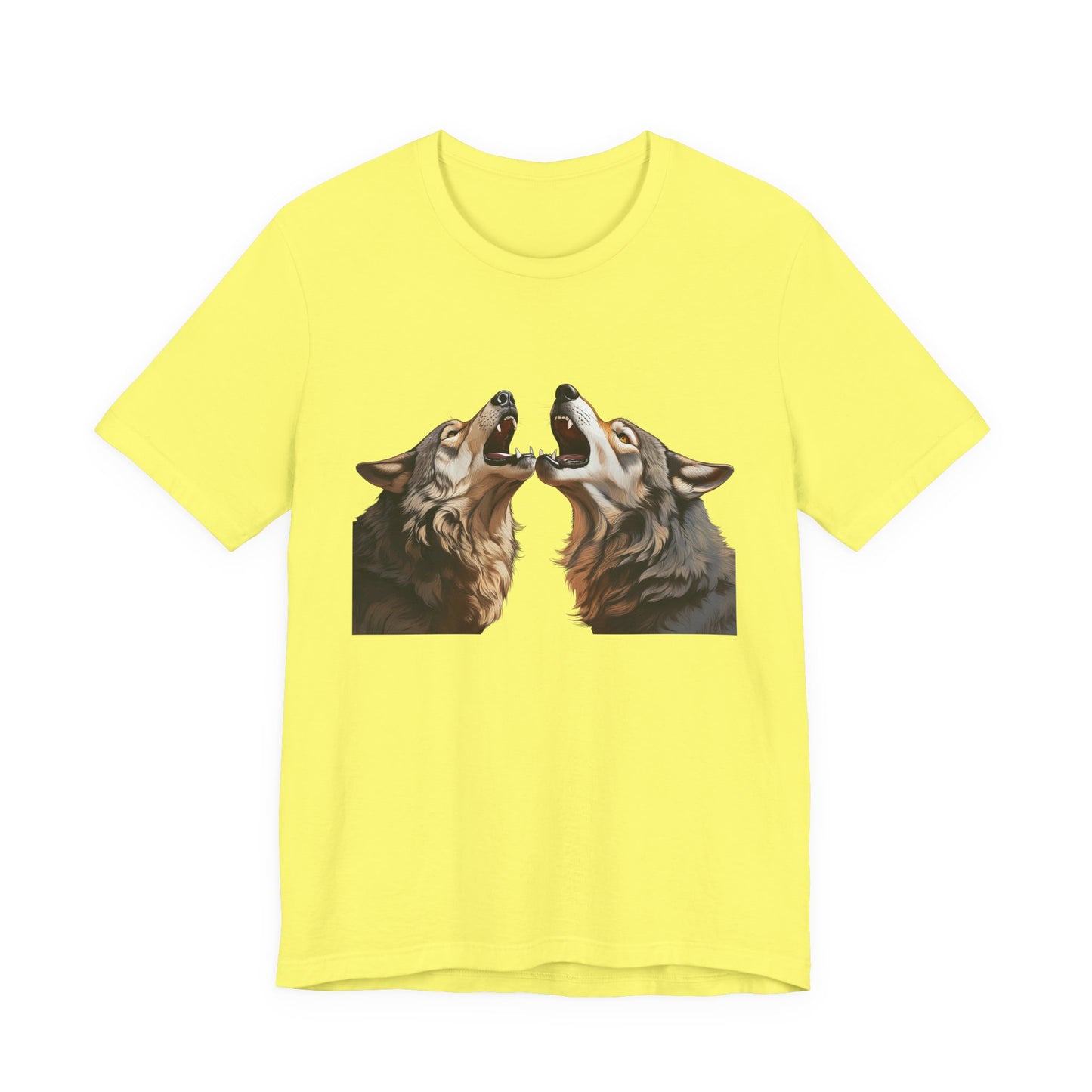 Dualing Wolf Howls - T‑Shirt