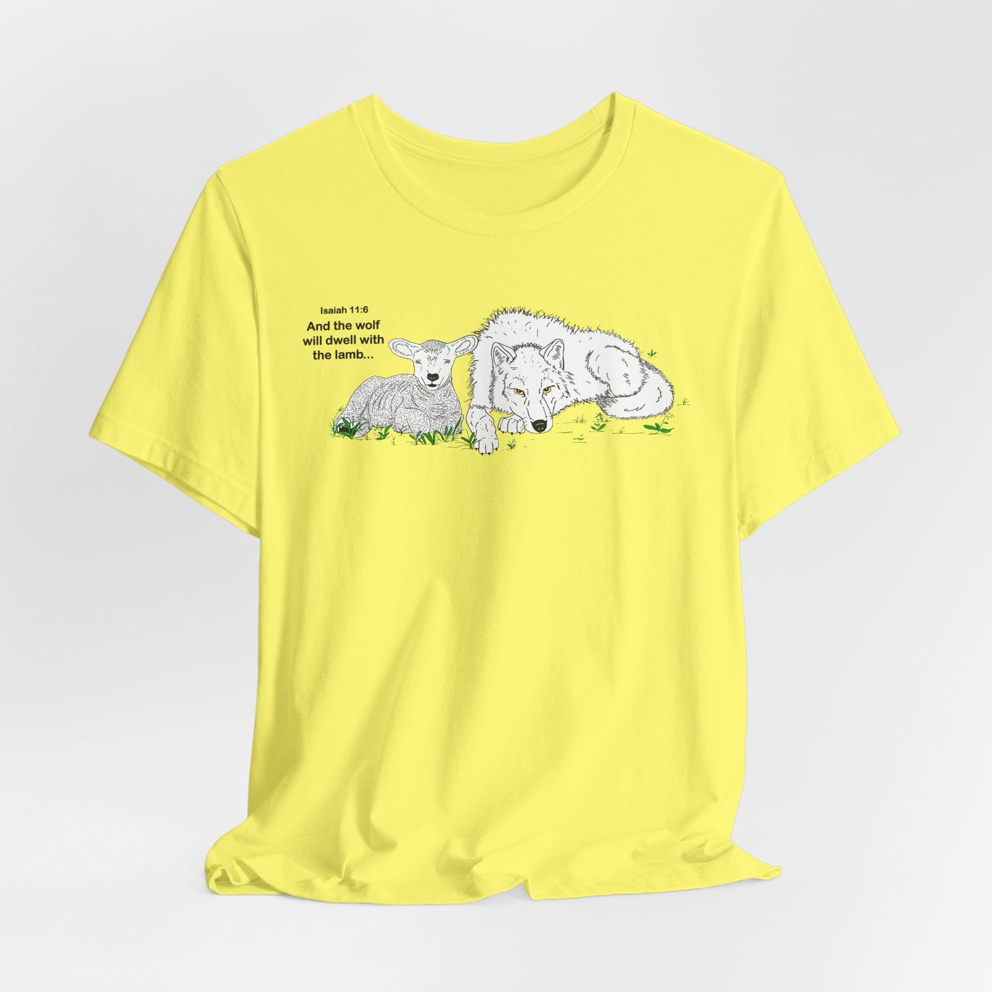 'And the wolf shall dwell with the lamb'